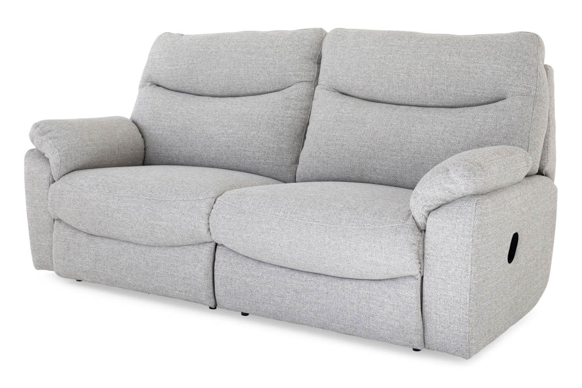 Danielle 3 Seater Sofa | Manual Recliner | Stone-5