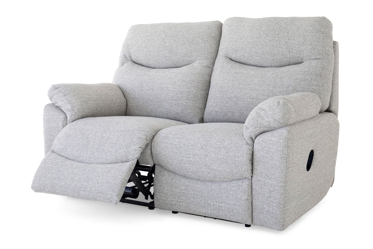 Danielle 2 Seater Sofa | Manual Recliner | Stone-3