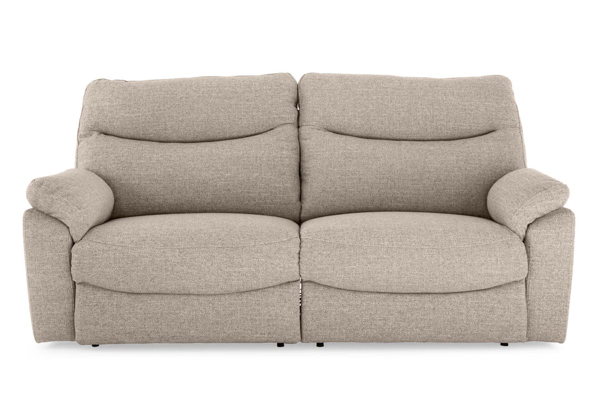 Danielle 3 Seater Sofa | Manual Recliner | Stone-13