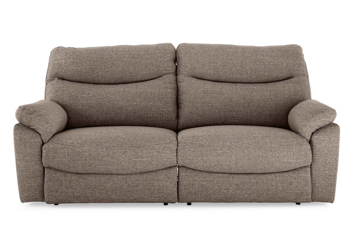 Danielle 3 Seater Sofa | Manual Recliner | Stone-16