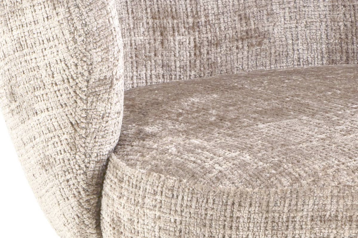 Darlene Dining Chair | Swivel | Beige-8
