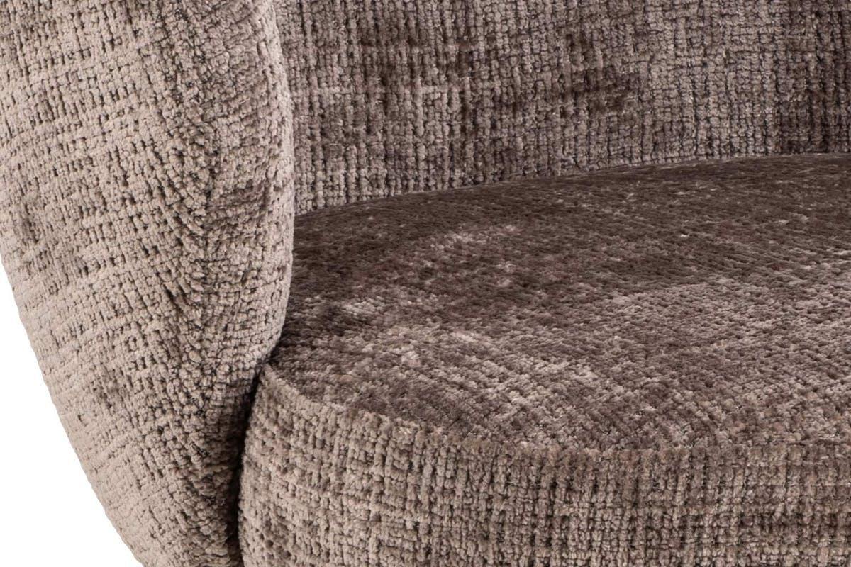 Darlene Dining Chair | Swivel | Dusty Brown-6