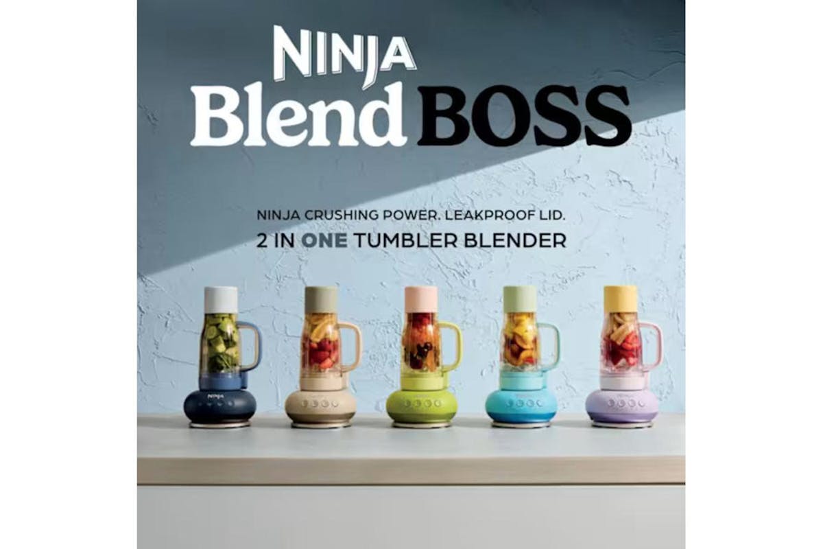 Ninja 1100W BlendBOSS Tumbler Blender | DB351UKST | Stone-2