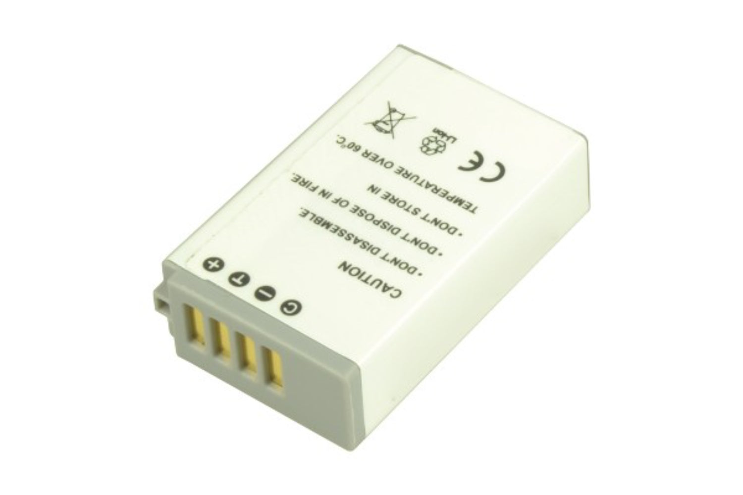 2-Power Digital Camera Battery 7.2V 850mAh