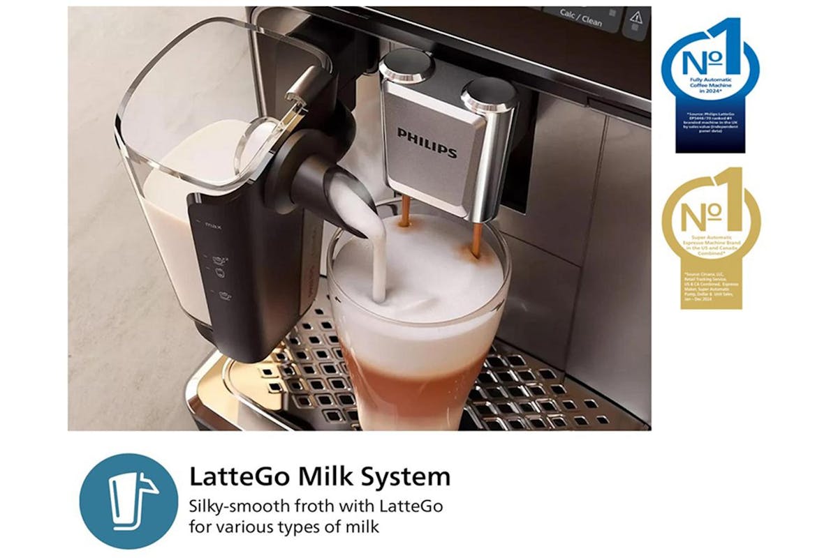 4602 Philips S3300 Series | Fully Automatic Espresso Machine | Ceramic | Standard Size-5