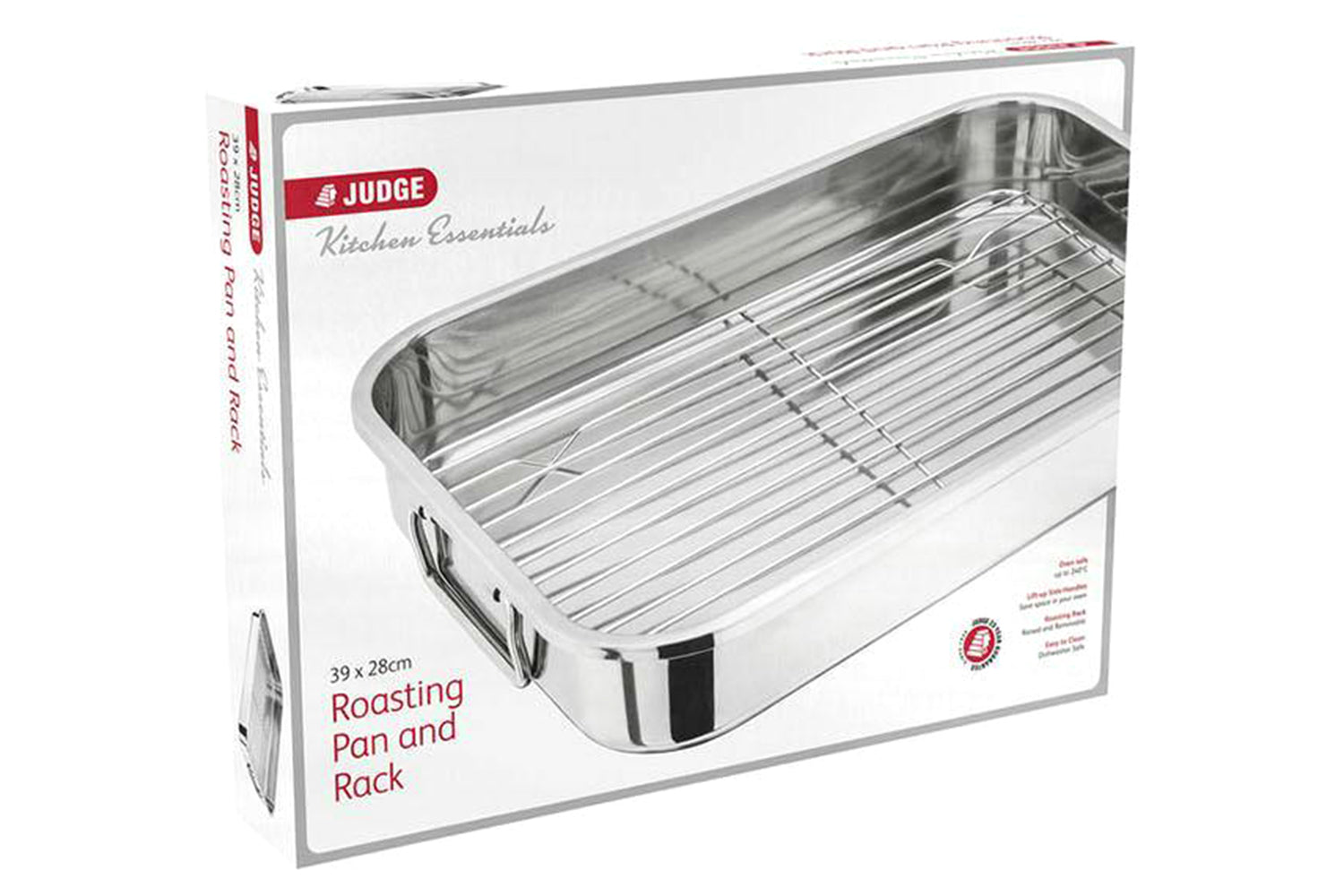 Judge | Roast Pan with Removable Rack | Stainless Steel-2