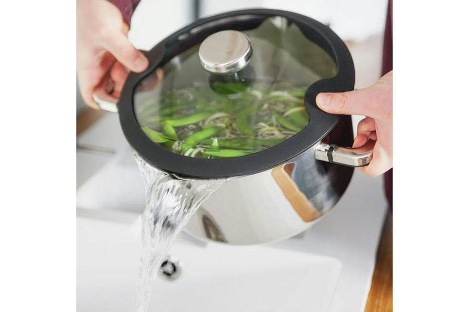 Stellar | Stay Cool 24cm 4.5L Casserole | Stainless Steel-2