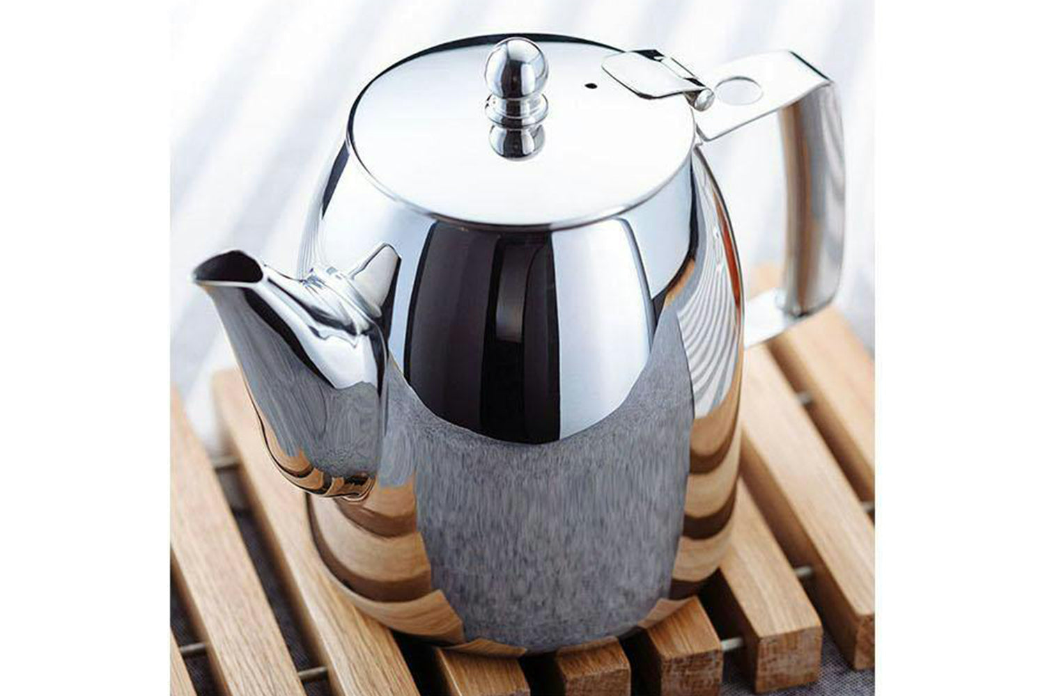 Stellar | Traditional 1.5L Teapot | 8 Cup | Stainless Steel