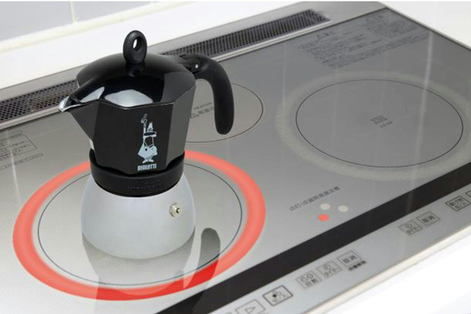 Bialetti | Italian Induction Authentic Italian Moka Pot | 6 Cup | Black-4