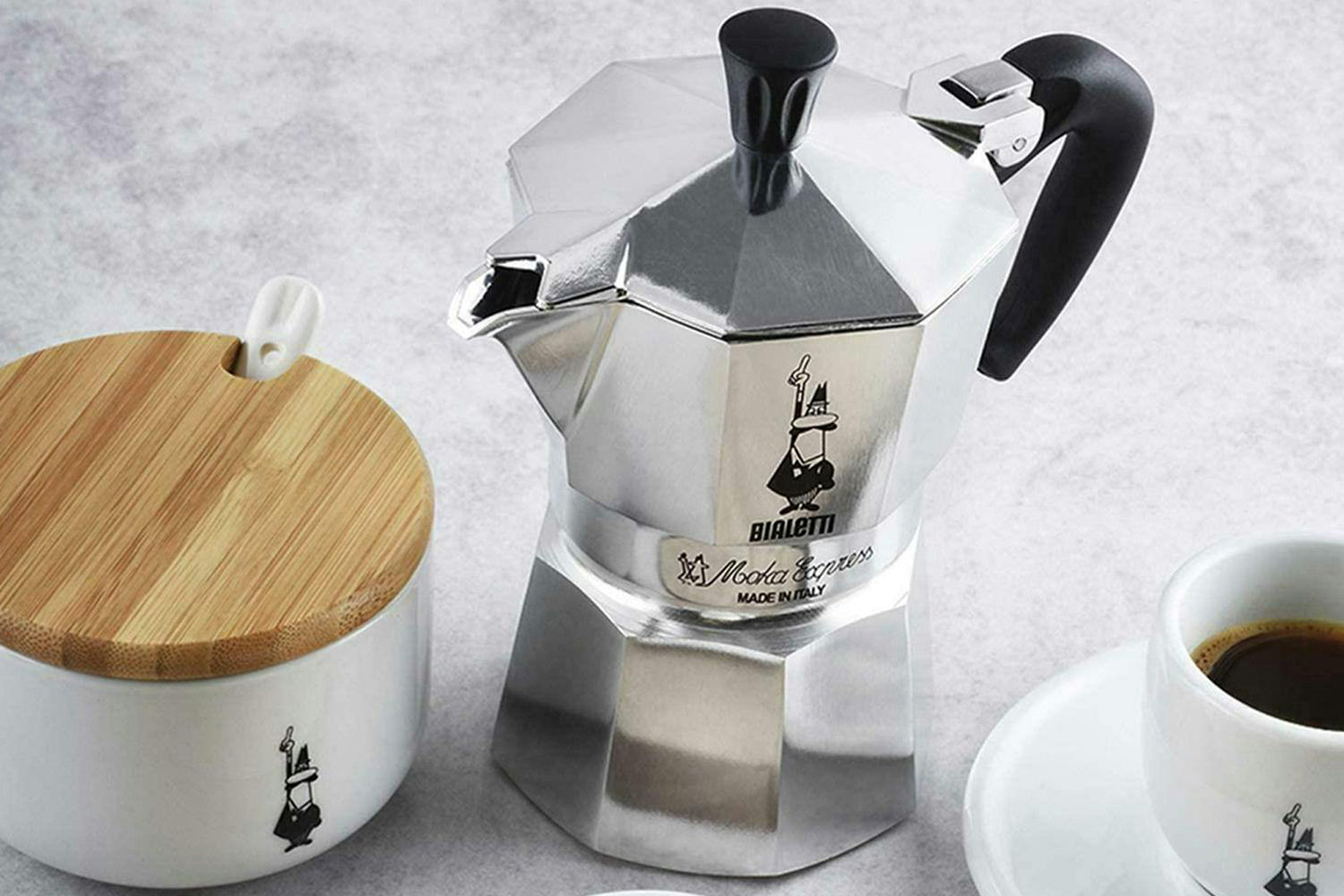 Bialetti | Moka Express Traditional Italian Moka Pot | 3 Cup | Silver-2