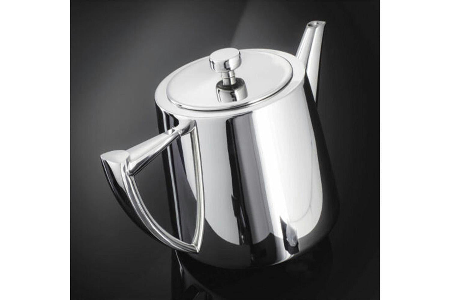 Stellar | Art Deco 0.6L Traditional Teapot | Stainless Steel-3