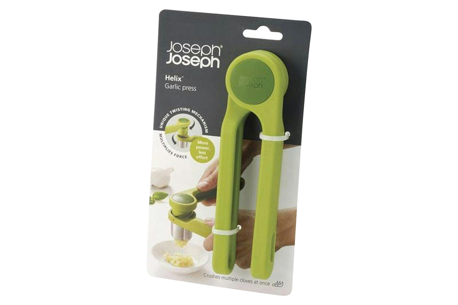 Joseph Joseph | Stainless Steel And Nylon Helix Garlic Press