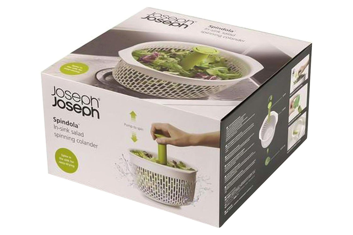 Joseph Joseph | Spindola 2-in-1 Salad-spinning Colander