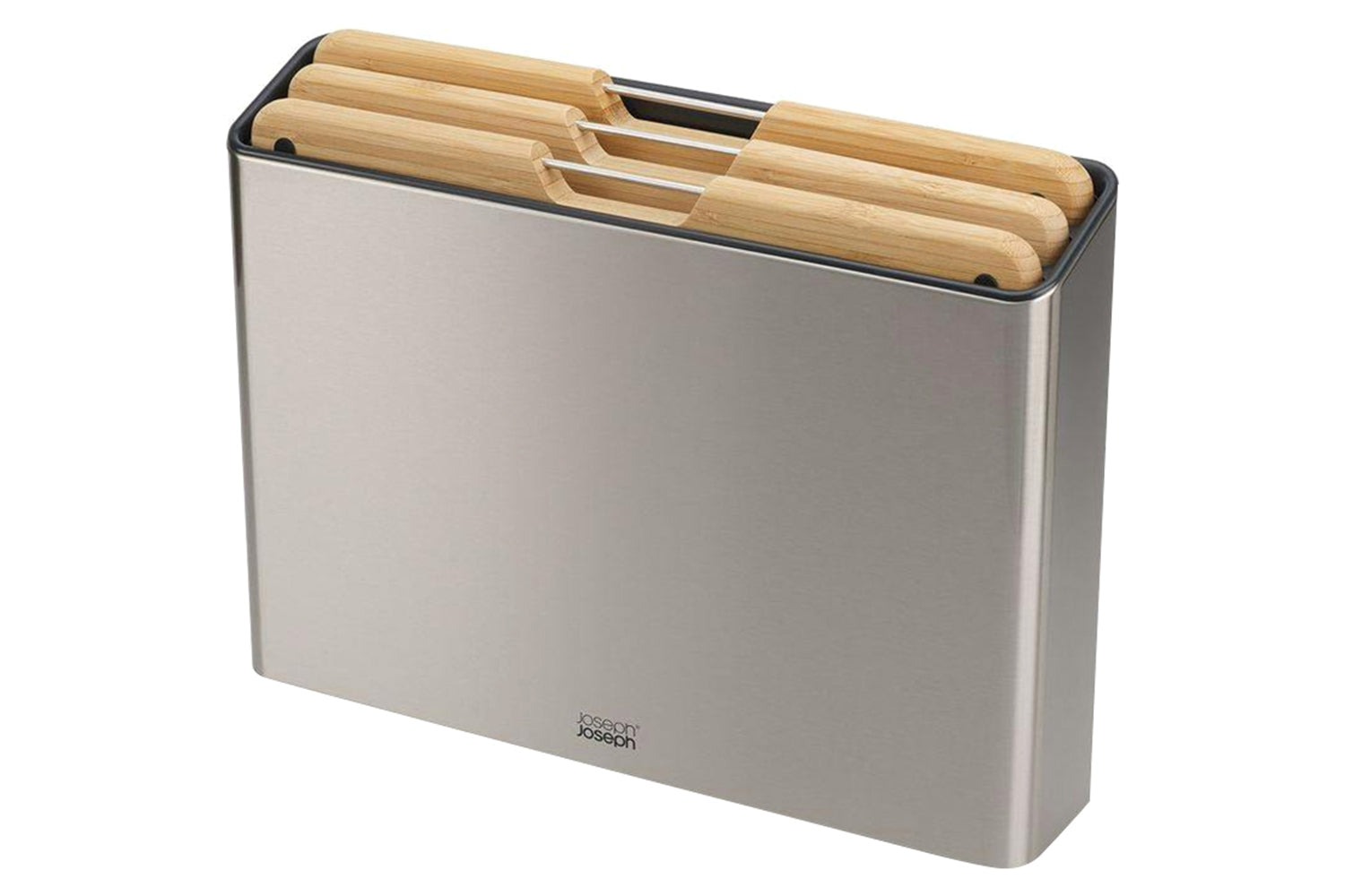 Joseph Joseph | Bamboo Chopping Board with Stainless-Steel Case | Set of 3