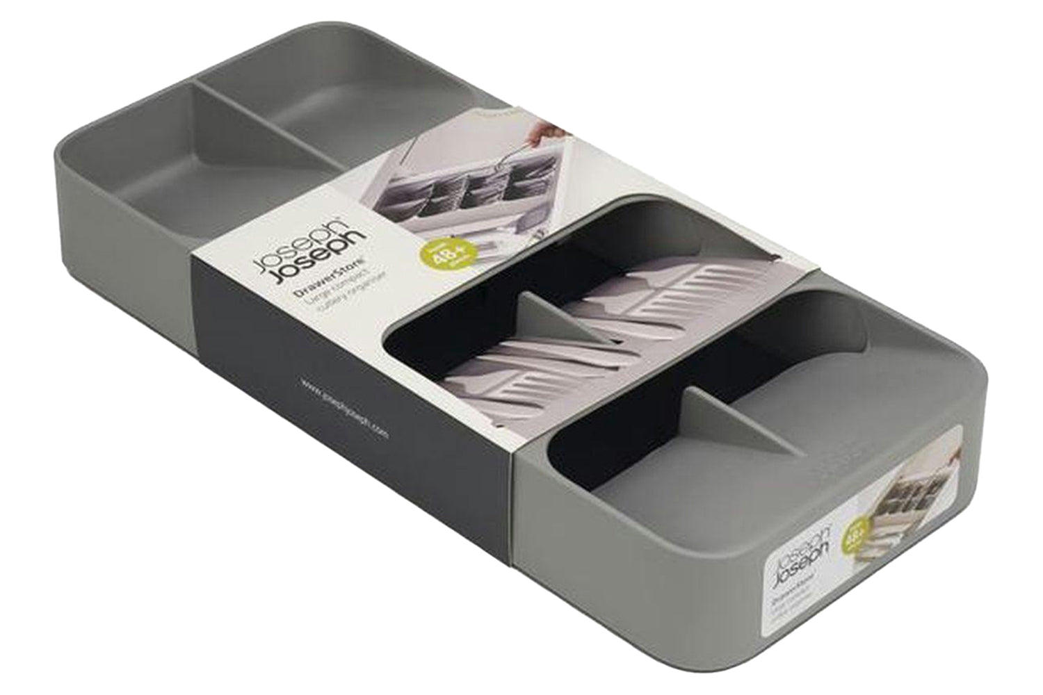 Joseph Joseph | Drawerstore Cutlery Organiser | Grey