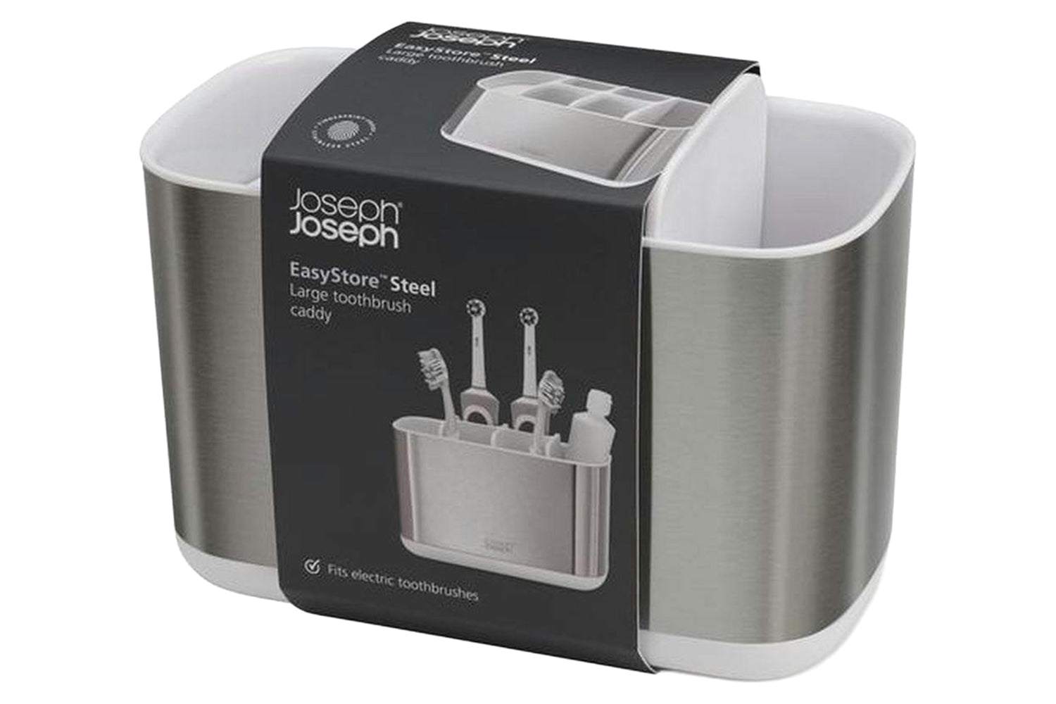 Joseph Joseph | Toothbrush Caddy | Stainless Steel
