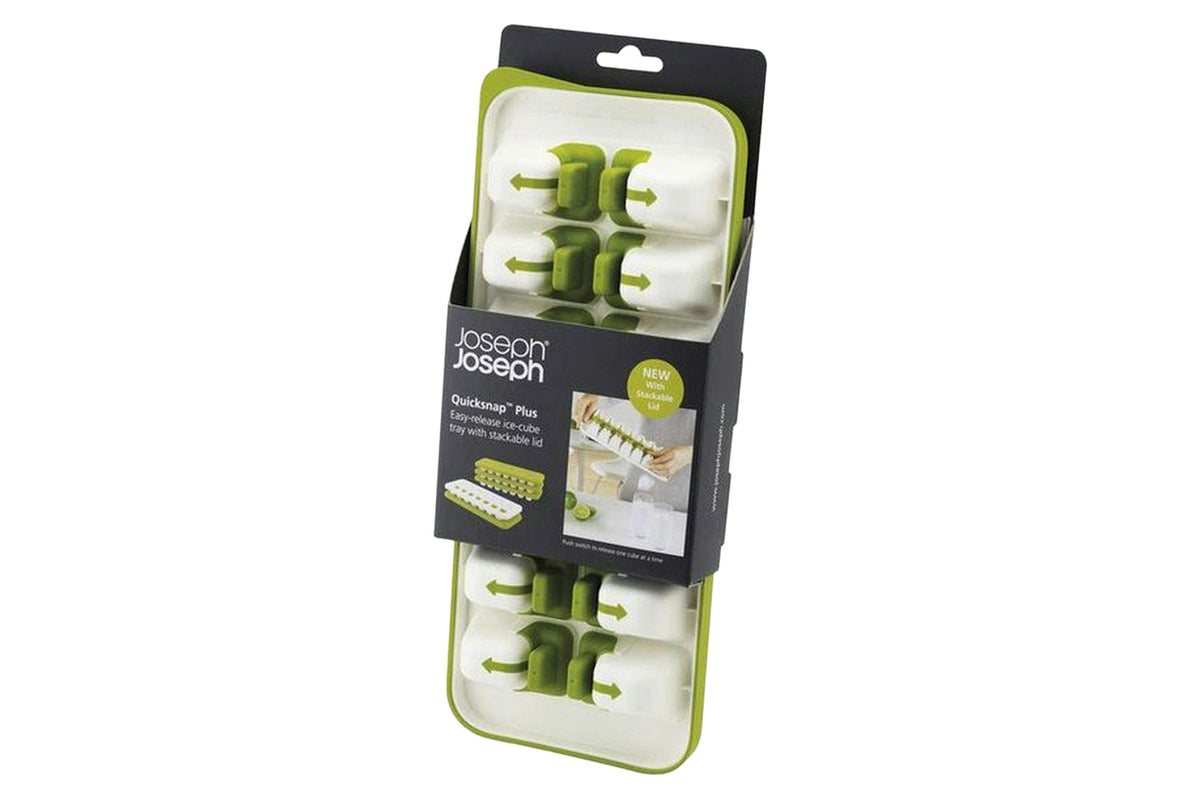 Joseph Joseph | Quicksnap Ice-cube Tray | White Green