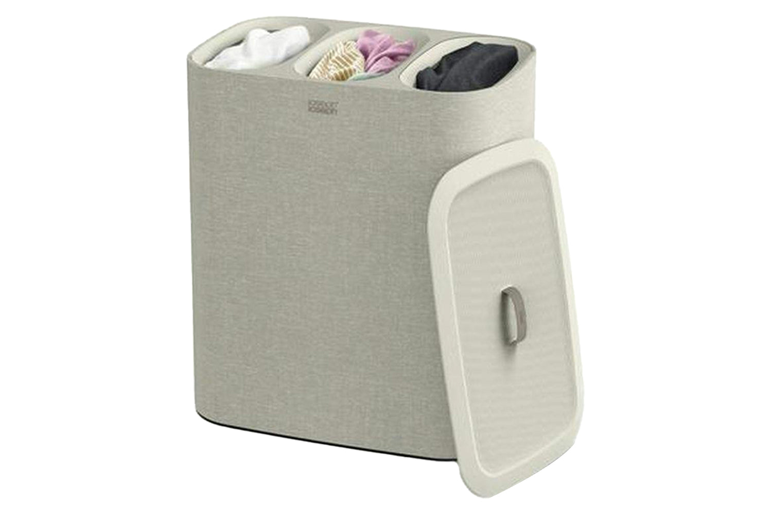 Joseph Joseph | 90L Triple Compartment Laundry Basket | Ecru