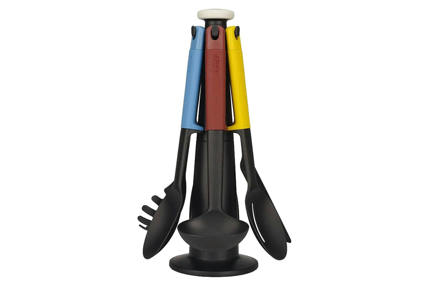 Joseph Joseph | Elevate Carousel 6-Piece Utensil Set with Rotating Stand | Multicolour