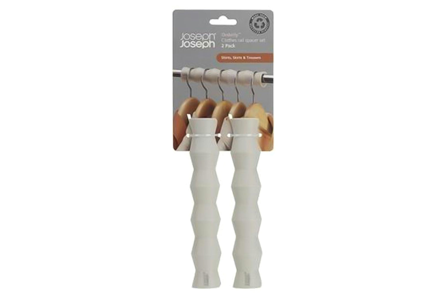 Joseph Joseph | Orderly Rail Spacers 2pk | Ecru