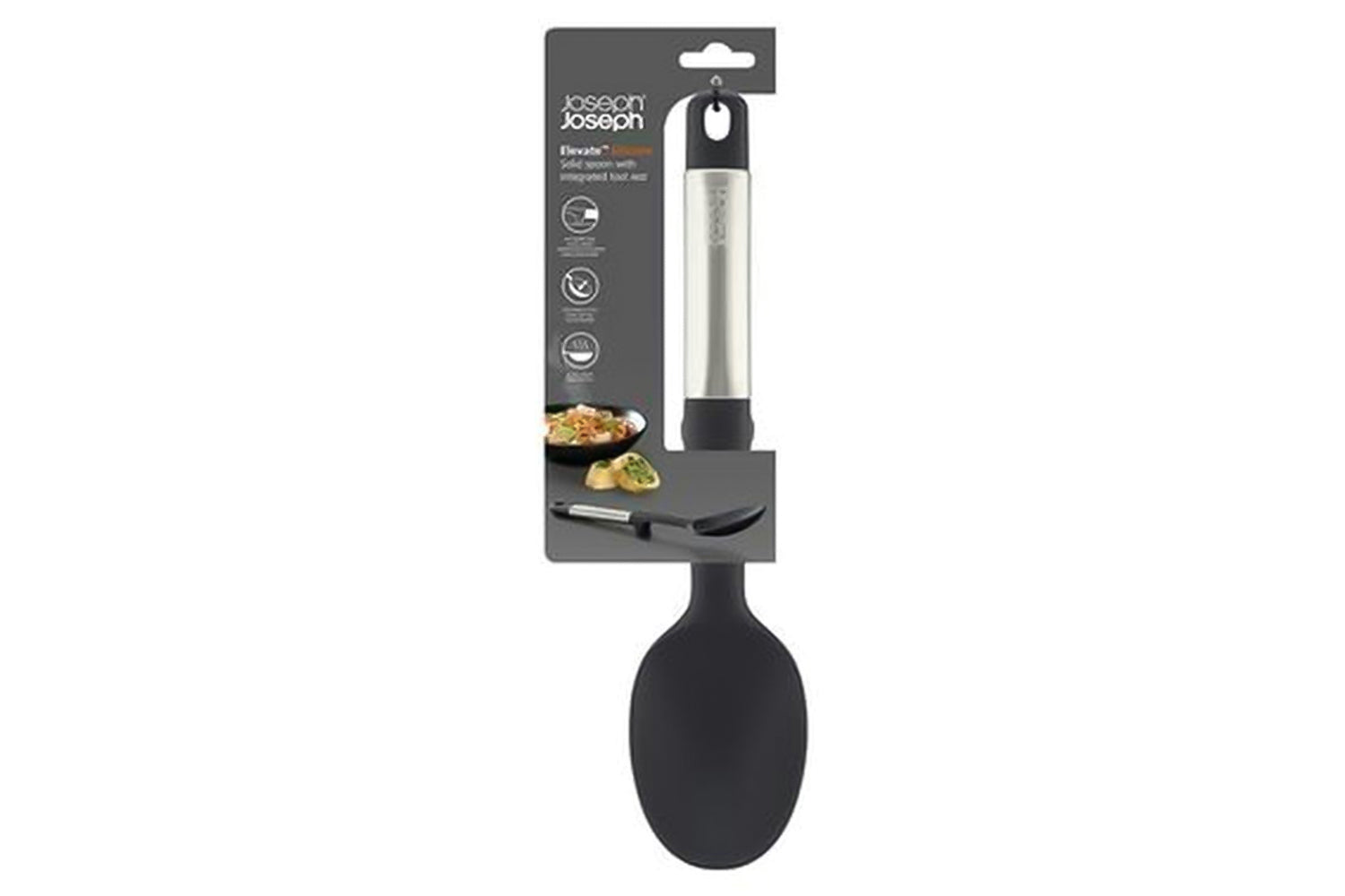 Joseph Joseph | Elevate Steel & Silicone Solid Spoon