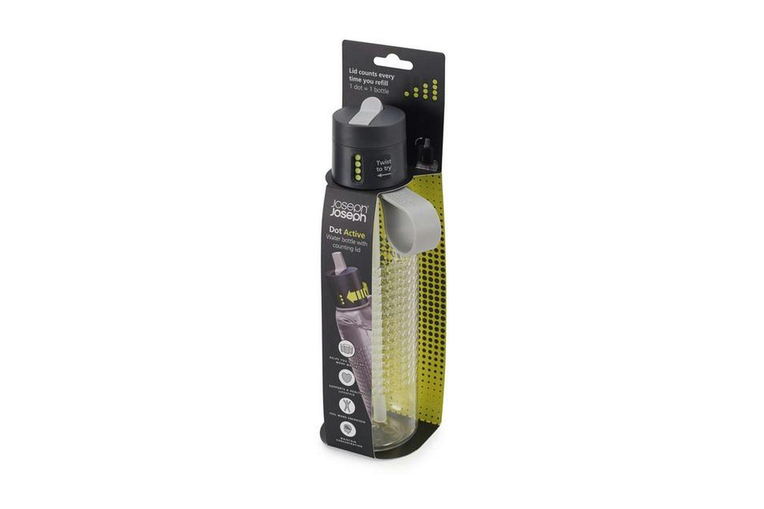Joseph Joseph | Dot Tritan Leak-proof Water Bottle | 750ml | Grey
