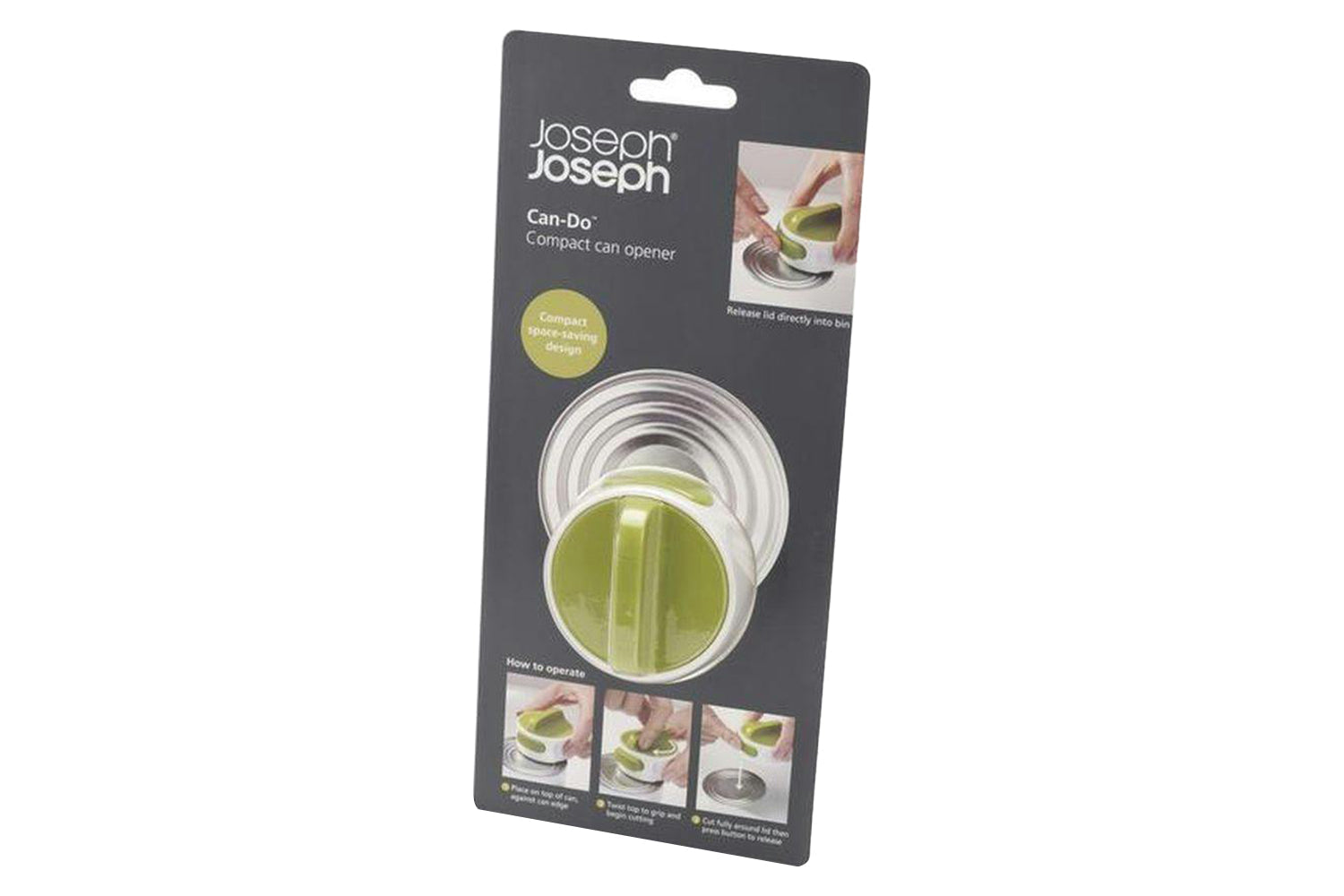 Joseph Joseph | Can-Do Can Opener | White Green