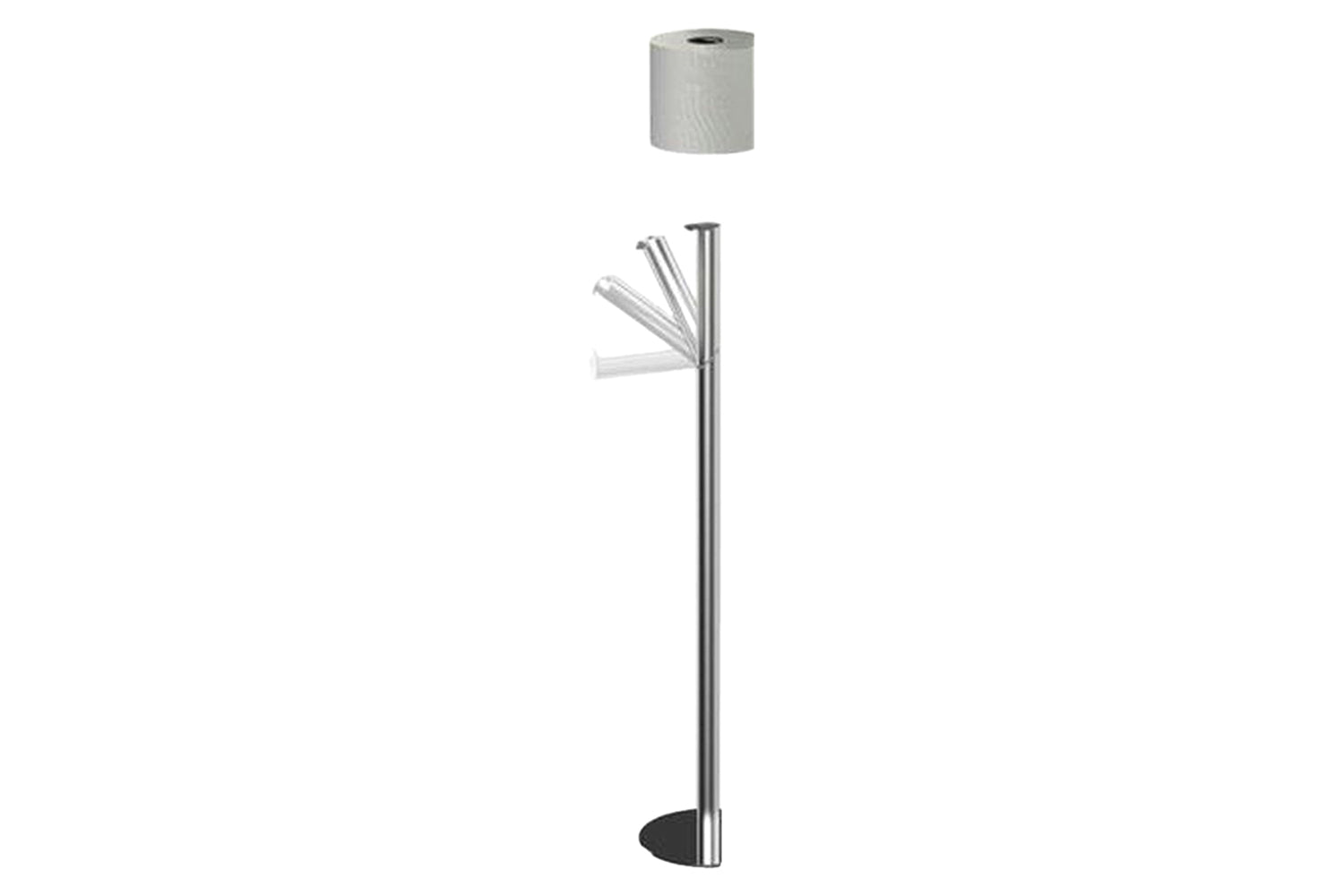 Joseph Joseph | Toilet Roll Stand | Stainless-steel