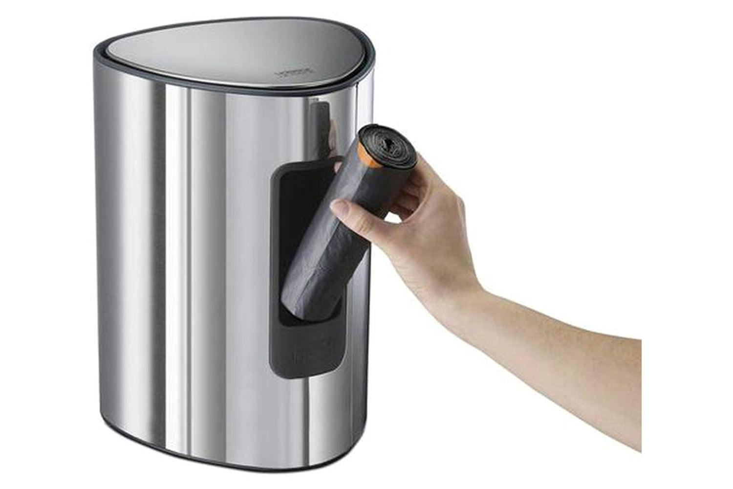 Joseph Joseph | Luxurious 5-litre Pedal Bin With Liner Storage | Stainless Steel