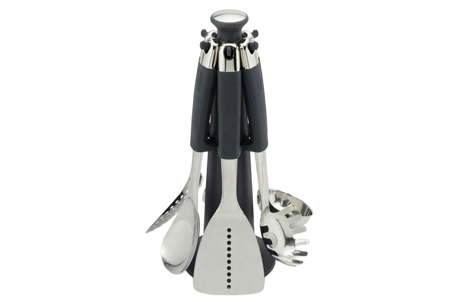 Joseph Joseph | Elevate Steel Carousel 6-Piece Utensil Set with Rotating Stand