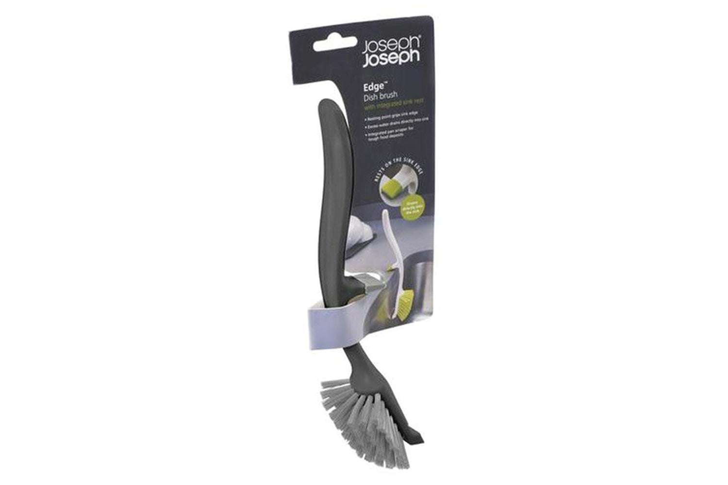 Joseph Joseph | Edge Dish Brush | Grey