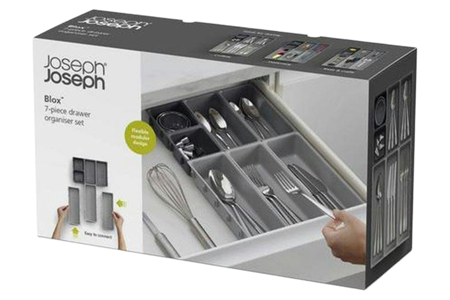 Joseph Joseph | Blox 7-piece Drawer Organiser Set