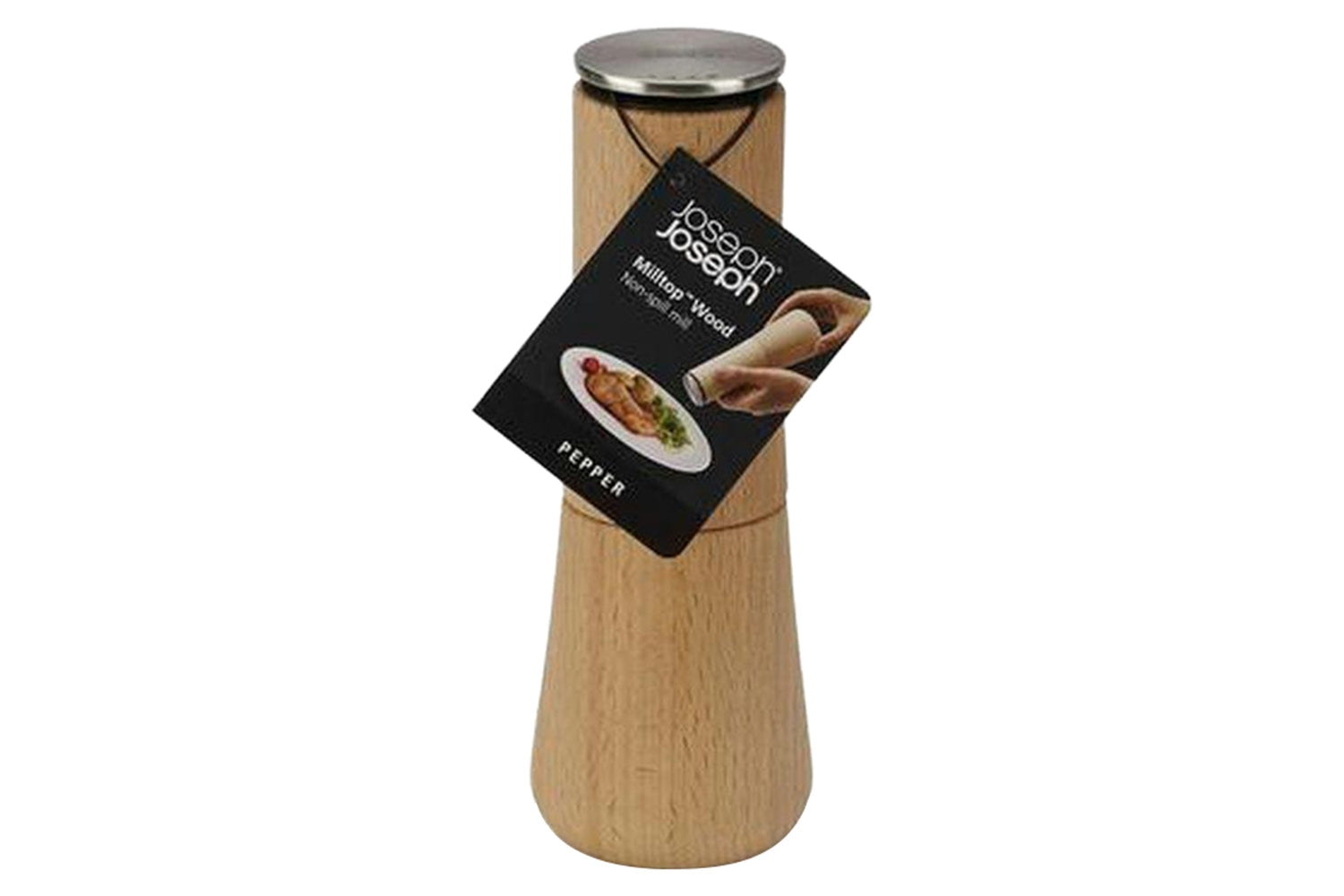 Joseph Joseph | Milltop Wood Pepper Mill