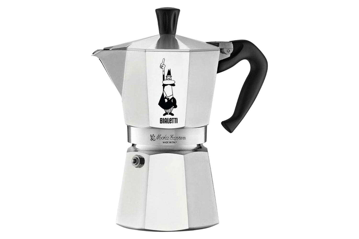 Bialetti | Moka Express Traditional Italian Moka Pot | 9 Cup | Silver