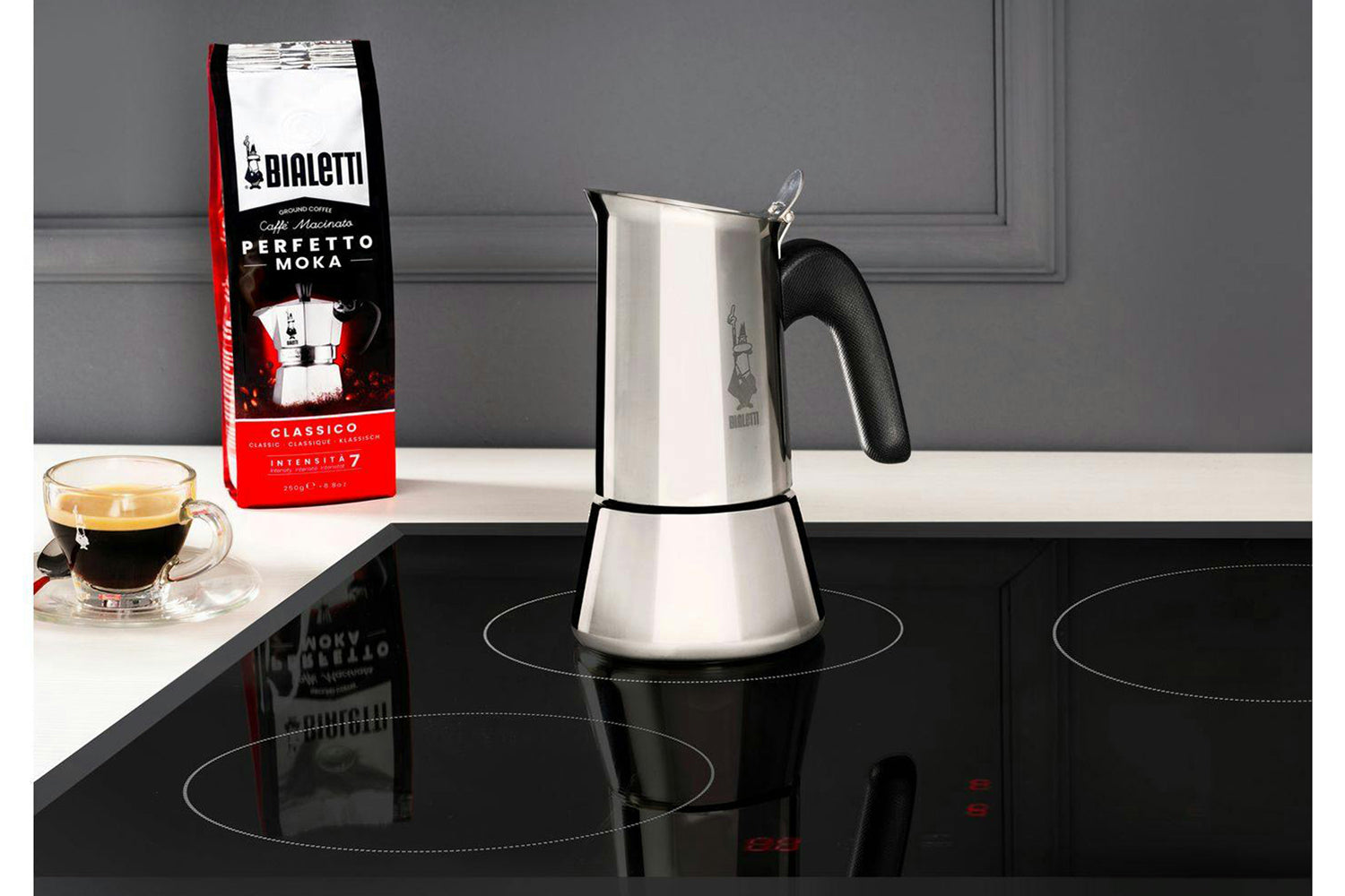 Bialetti | Venus Induction Premium Italian Moka Pot | 2 Cup | Stainless Steel-6