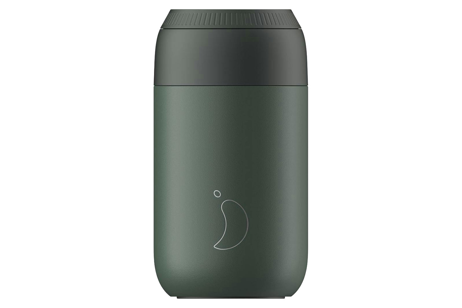 Chillys | S2 Pine Green Coffee Cup | 340ml | Green