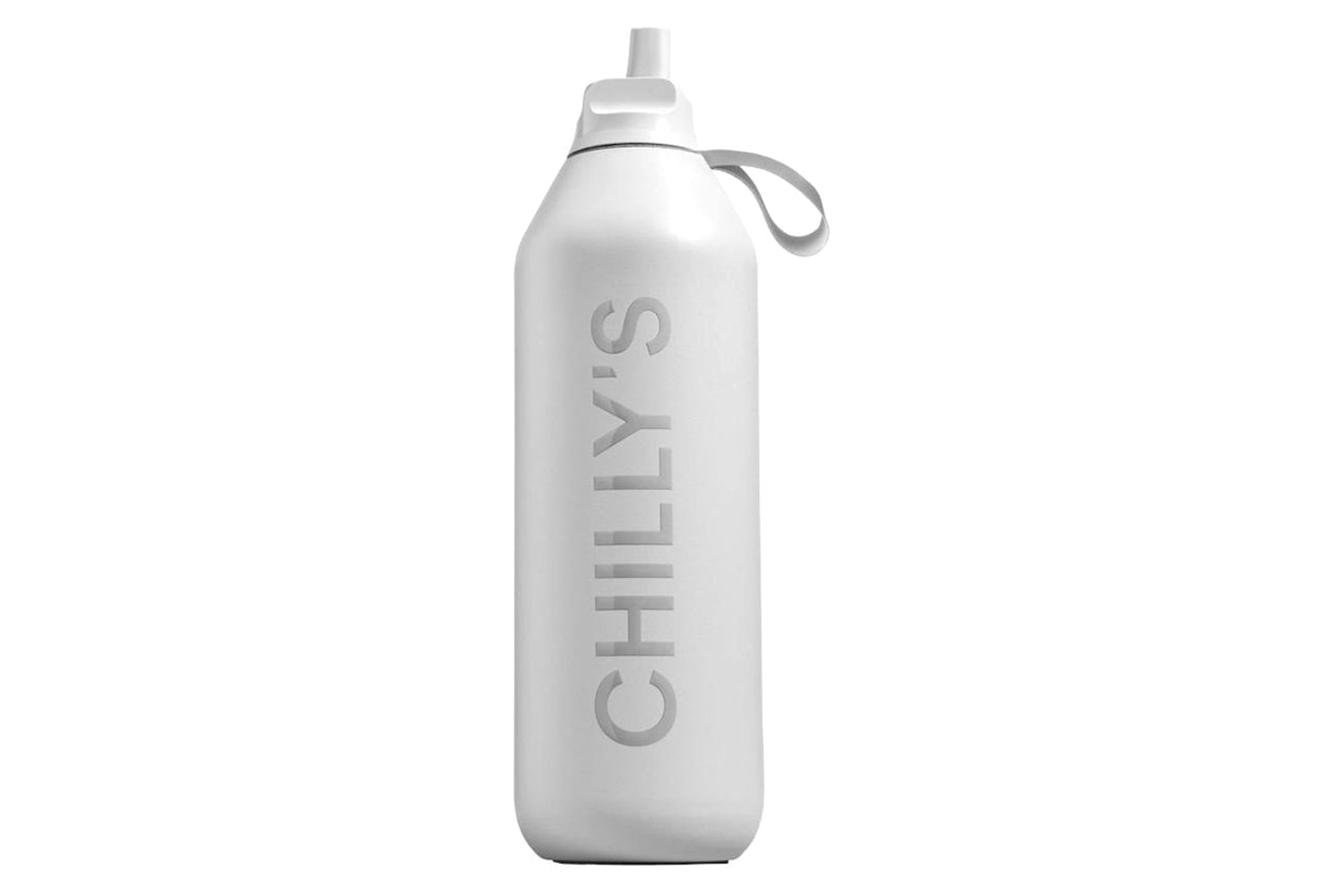 Chillys | S2 Flip Water Bottle | 1L | White