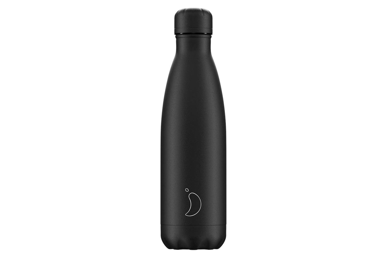 Chillys | Monochome Water Bottle | 500ml | Black