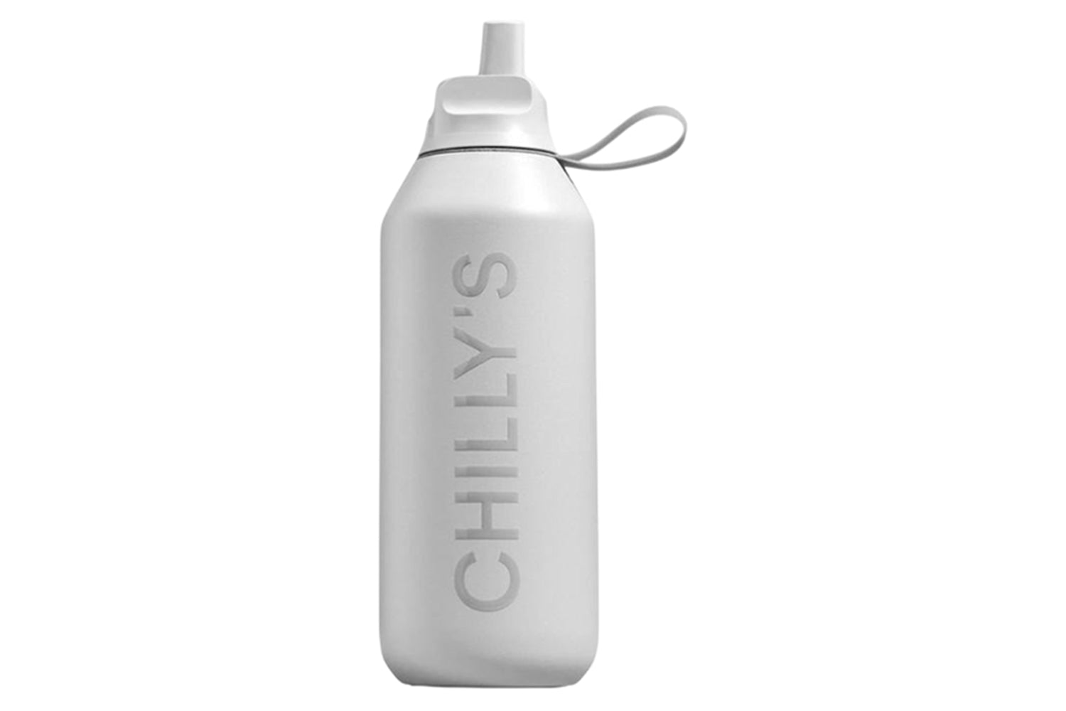 Chillys | S2 Flip Water Bottle | 500ml | White