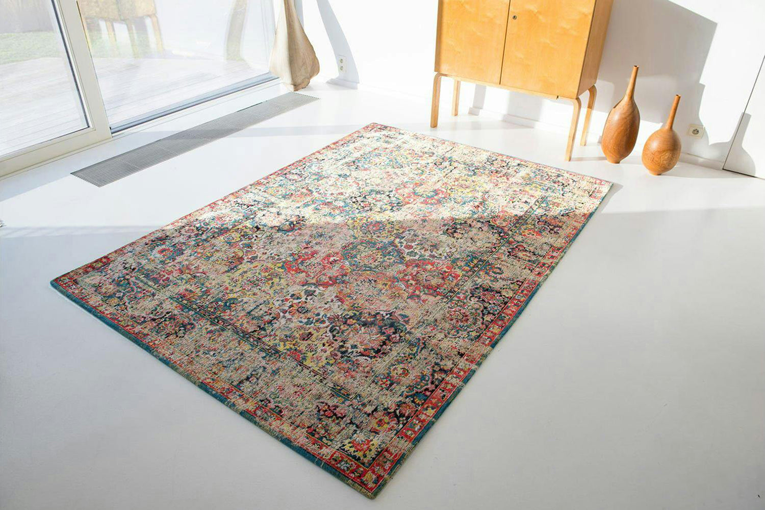Louis De Poortere | Bakhtiari Janiserry Indoor Eco Rug | Multicolour | 240 x 340 cm-3