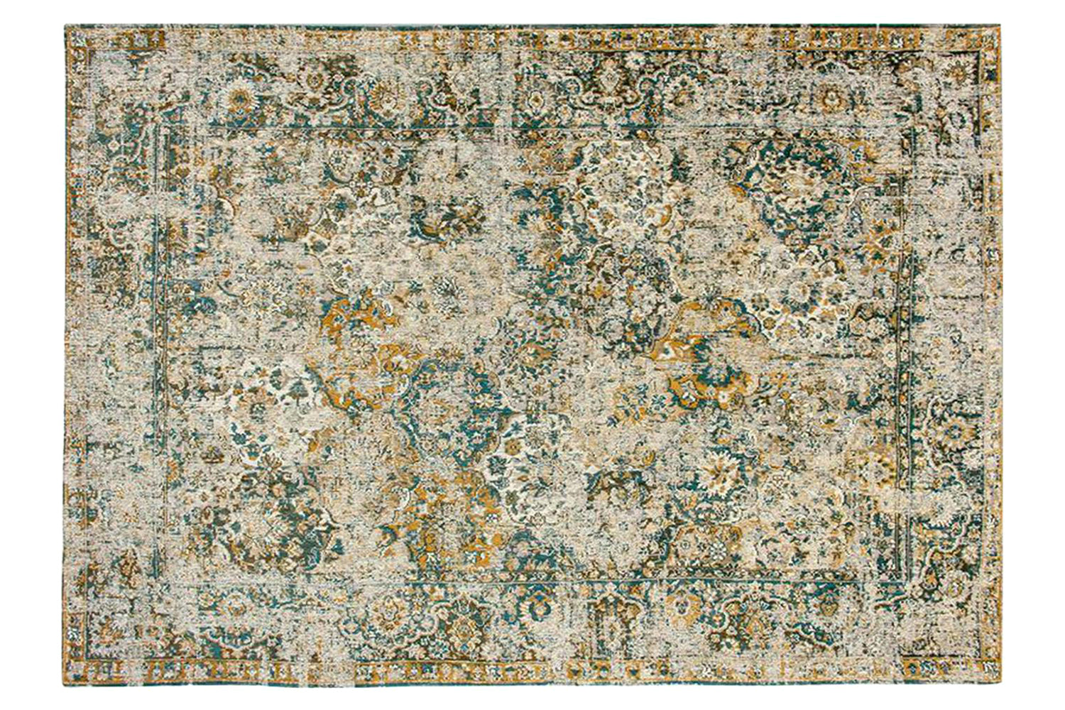 Louis De Poortere | Bakhtiari Fener Indoor Eco Rug | Multicolour | 240 x 340 cm