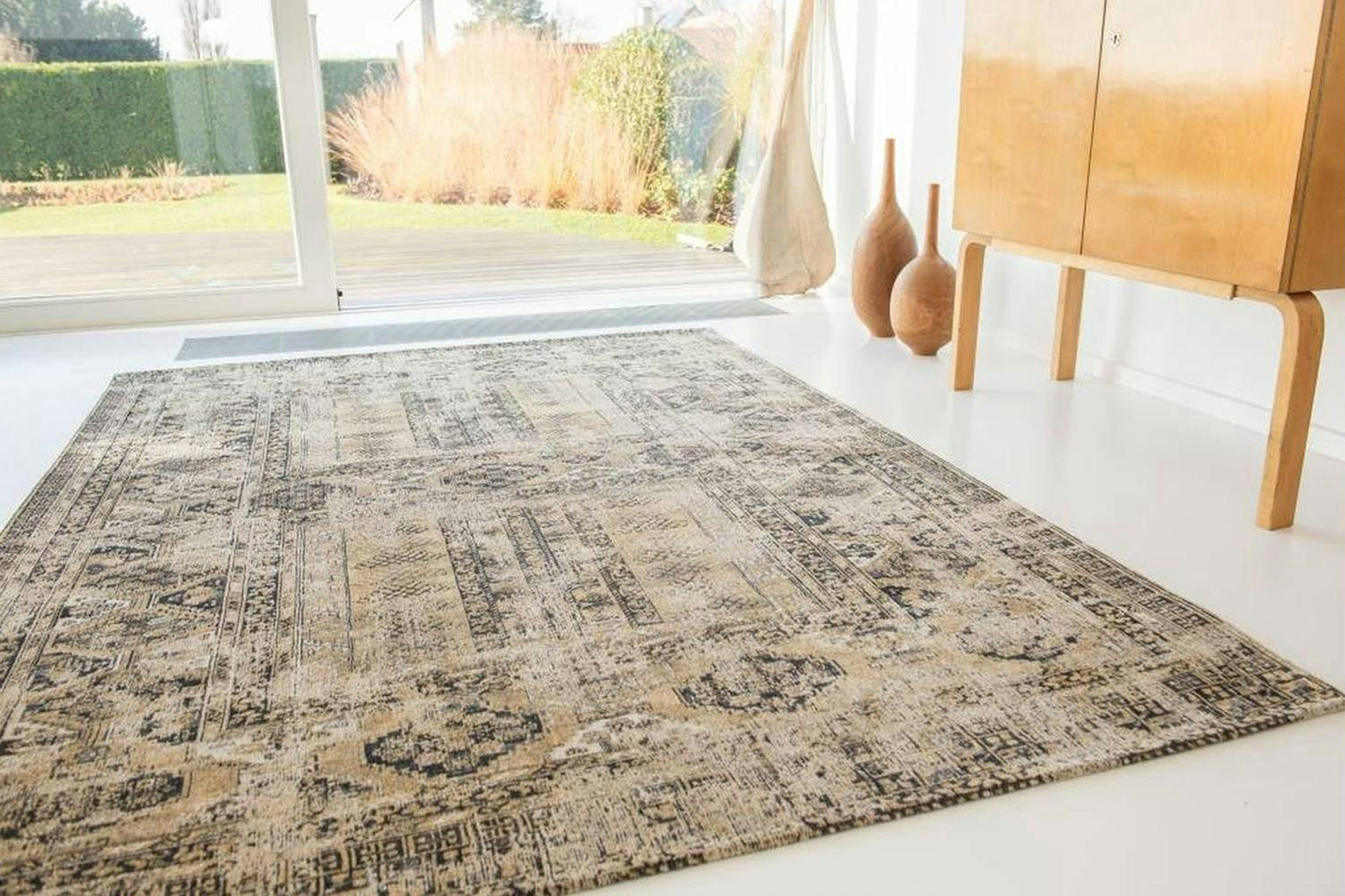 Louis De Poortere | Hadschlu Indoor Eco Rug | Beige | 140 x 200 cm-3