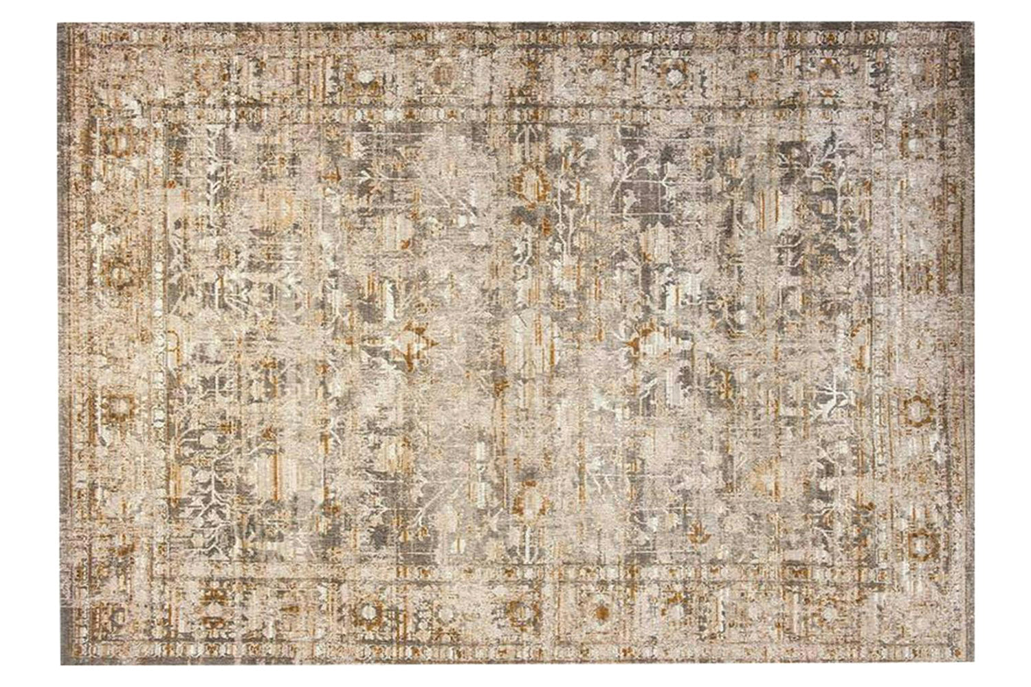 Louis De Poortere | Ushak Eco Rug | Grey/Beige | 170 x 240 cm