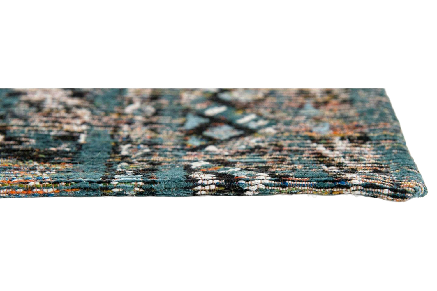 Louis De Poortere | Kilim Zemmuri Indoor Eco Rug | Multicolour | 140 x 200 cm-7