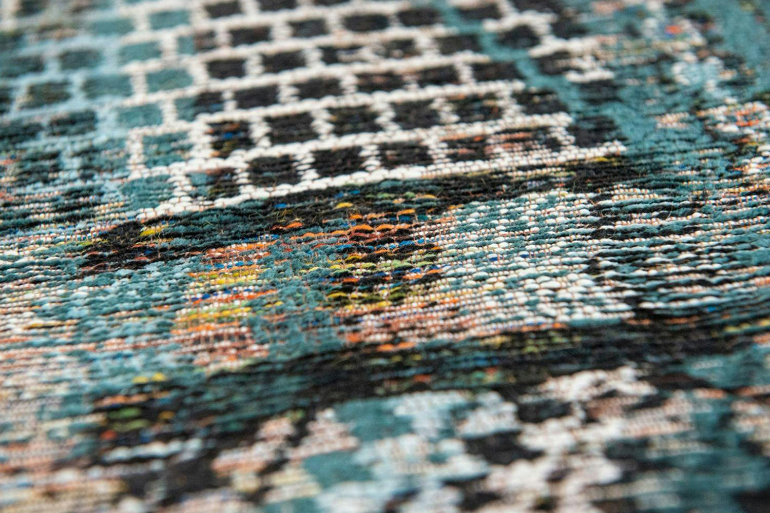 Louis De Poortere | Kilim Zemmuri Indoor Eco Rug | Multicolour | 200 x 280 cm-7