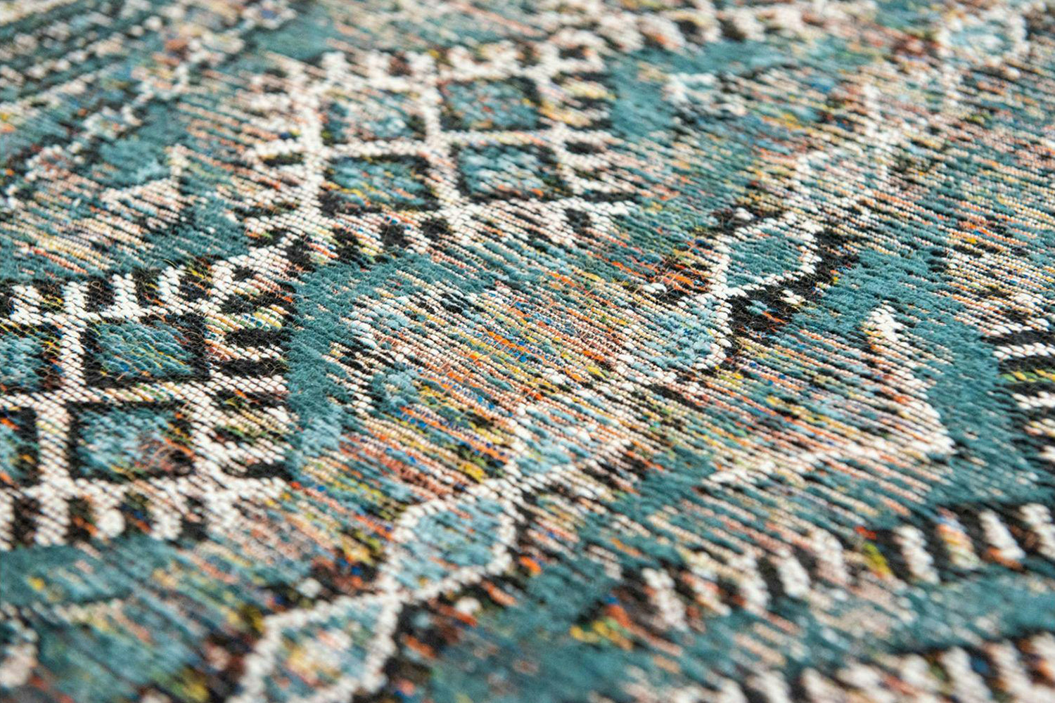 Louis De Poortere | Kilim Zemmuri Indoor Eco Rug | Multicolour | 280 x 390 cm-5
