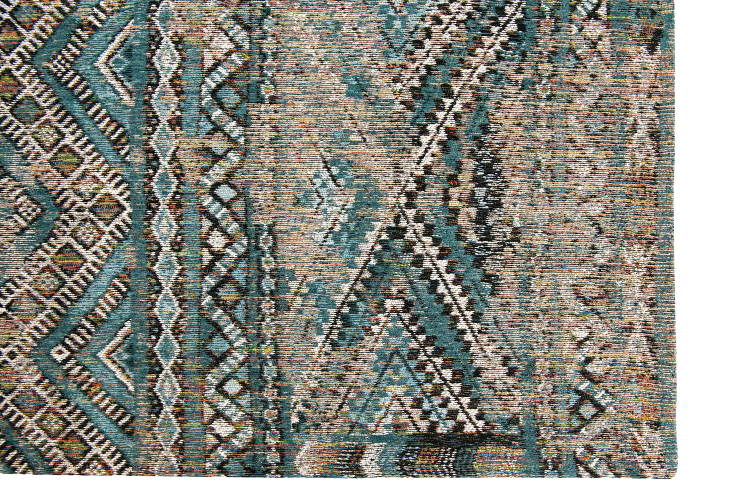 Louis De Poortere | Kilim Zemmuri Indoor Eco Rug | Multicolour | 280 x 390 cm-4