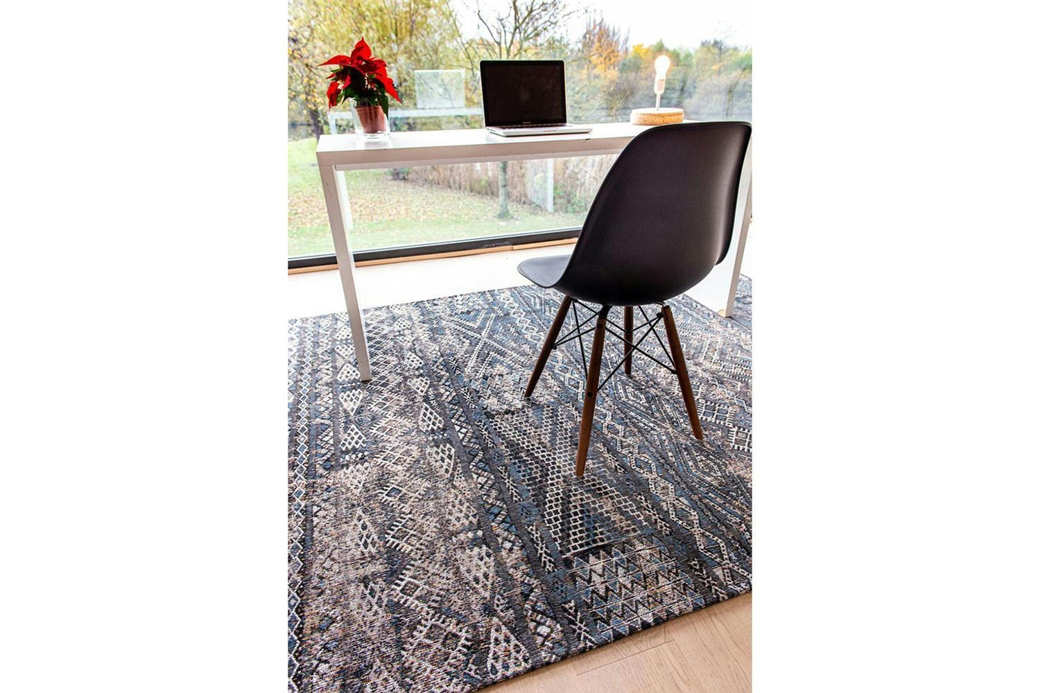Louis De Poortere | Kilim Indoor Eco Rug | Multicolour | 140 x 200 cm-8
