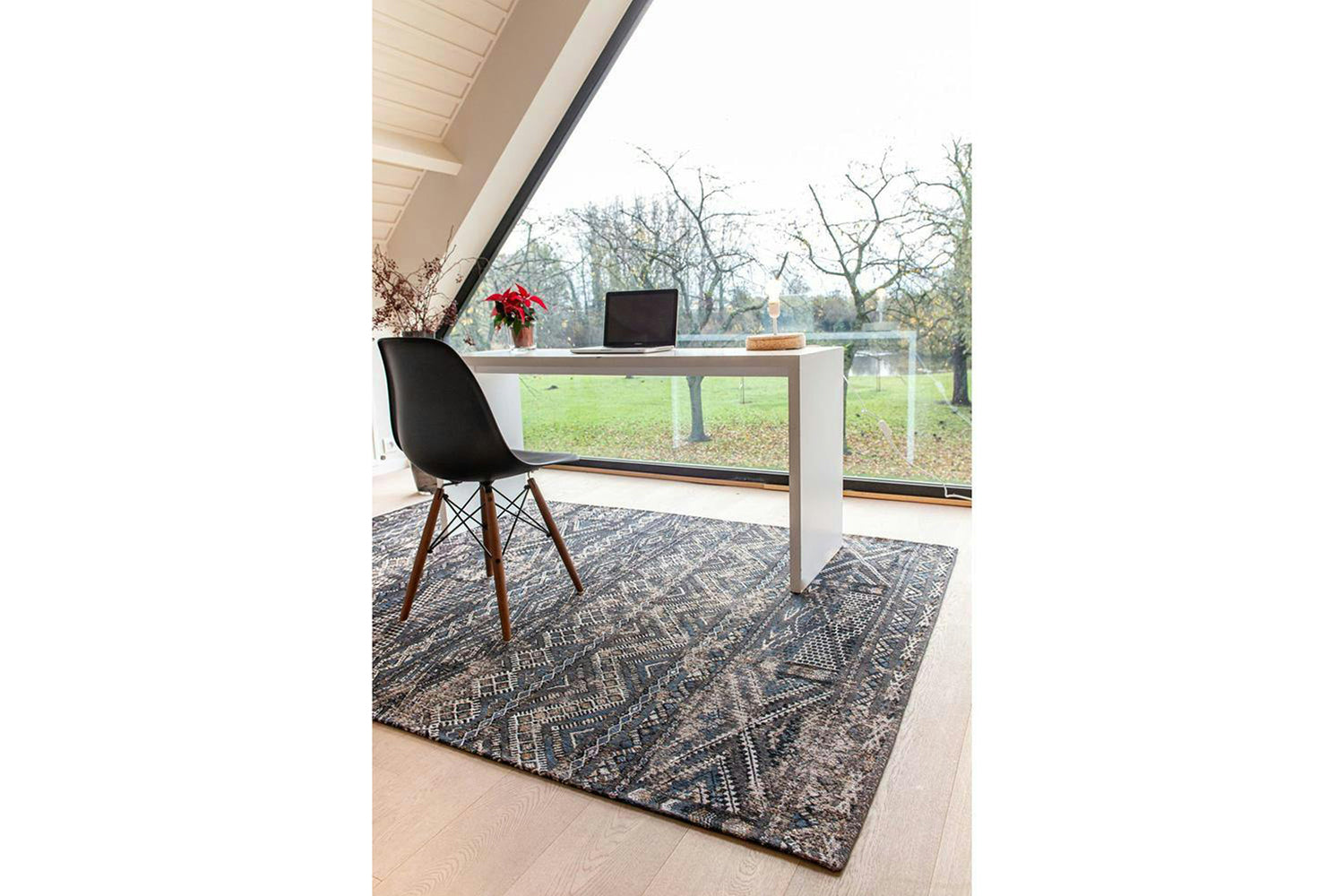 Louis De Poortere | Kilim Indoor Eco Rug | Multicolour | 170 x 240 cm-2