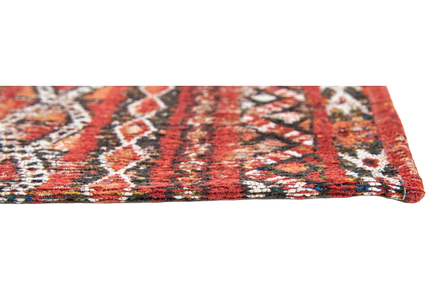 Louis De Poortere | Kilim Fez Indoor Eco Rug | Red | 170 x 240 cm-10